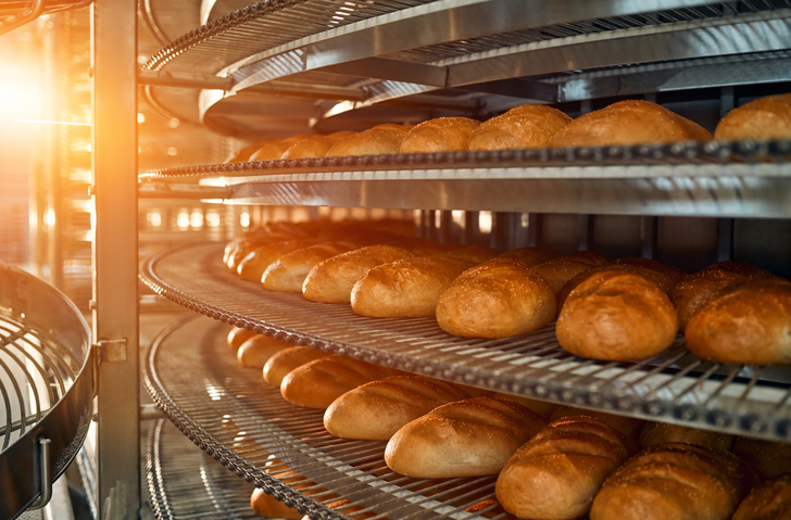 パン工場食品レーン